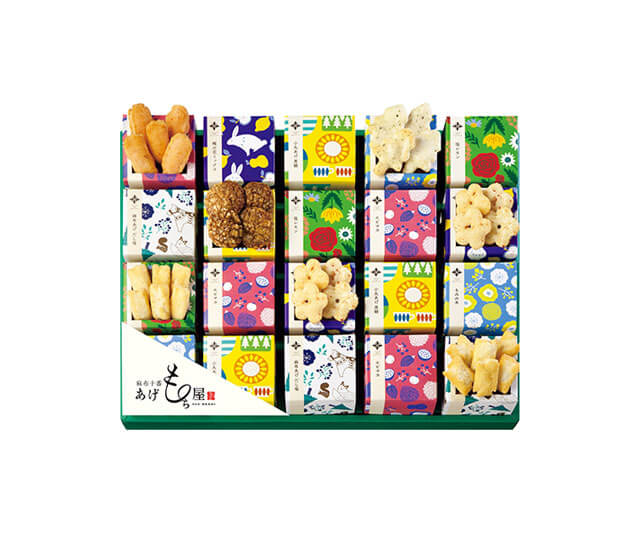 【麻布十番・あげもち屋】花キューブ詰合せ