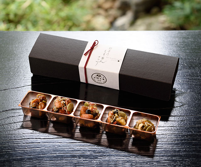 【下鴨茶寮】ちりめんナッツ5個入（3個セット）