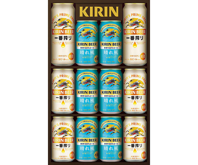 【キリン】《お中元》一番搾り・晴れ風2種セット