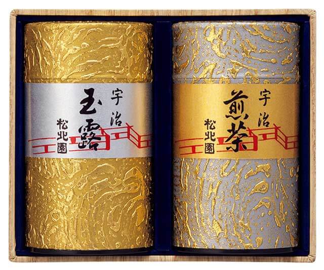 【松北園】《お中元 三越伊勢丹限定》宇治玉露・煎茶詰合せ
