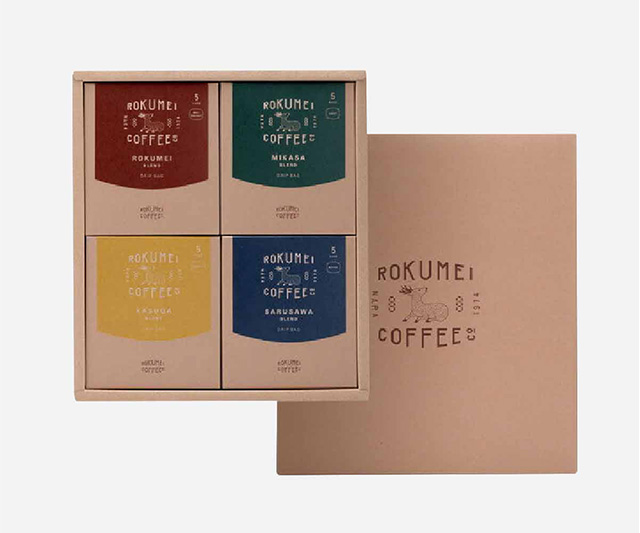 【ロクメイコーヒー】COTONARA　日常を豊かにする4種のブレンド　20pcs